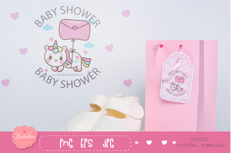 cute-unicorn-clipart-kawaii-stickers-pony-png-illustration