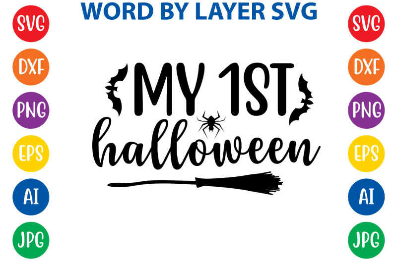 my-1st-halloween-svg-cut-file