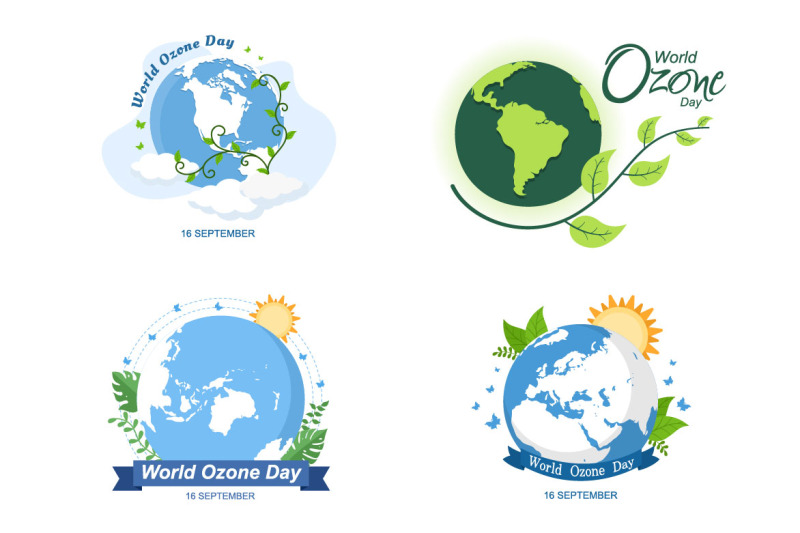 20-world-ozone-day-background-vector-illustration