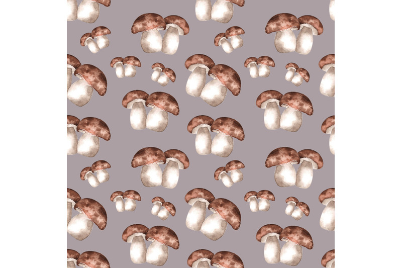 boletus-watercolor-seamless-pattern-mushroom-harvest-thanksgiving