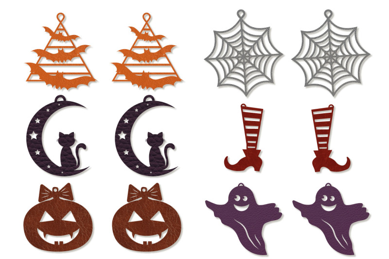 earrings-and-pendants-for-halloween-svg-template