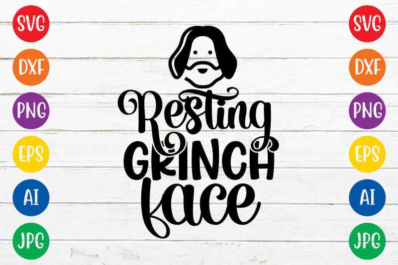 resting-grinch-face-svg-cut-file