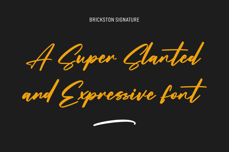 brickston-signature-script-font