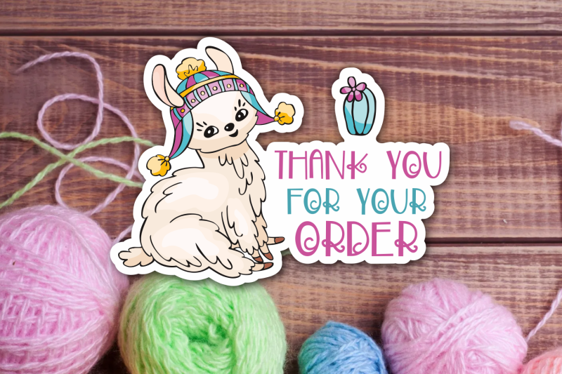 small-business-stickers-with-llamas-knitwear-and-crochet