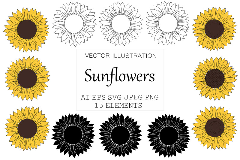 sunflowers-graphics-sunflowers-silhouettes-sunflowers-svg