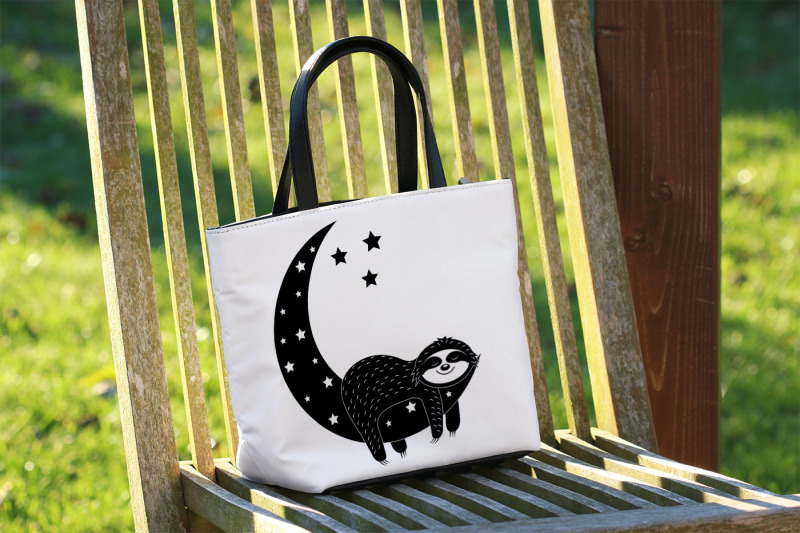 cute-sloth-character-sleeps-on-the-moon-svg