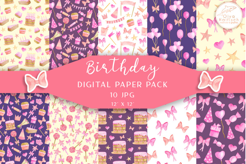 happy-birthday-digital-paper-cute-watercolor-party-patterns