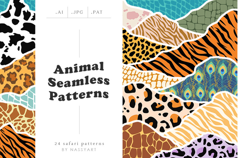 animal-skin-seamless-patterns