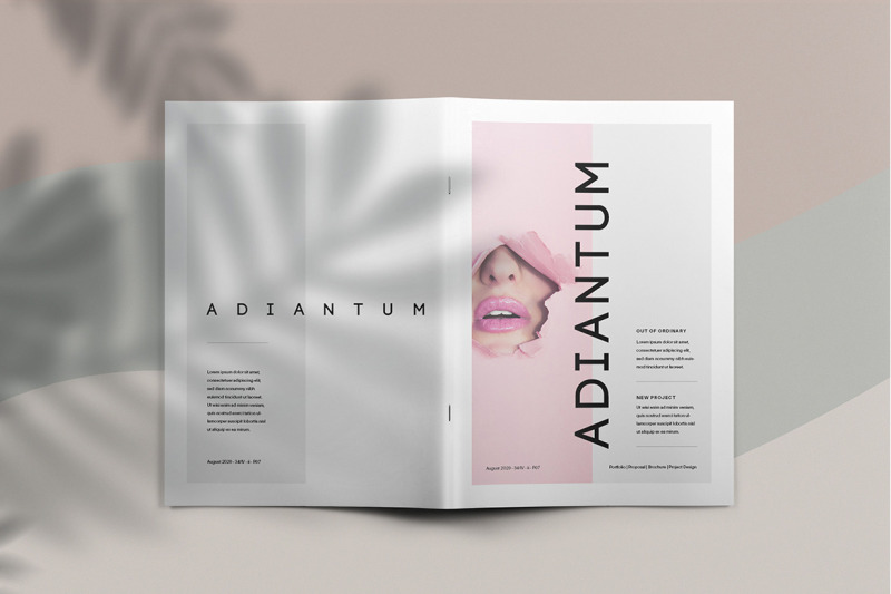 adiantum-magazine-template