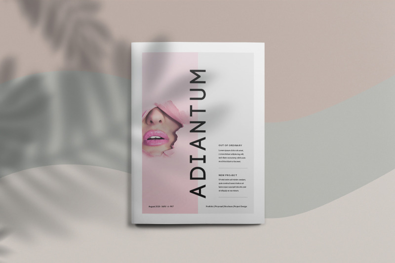 adiantum-magazine-template