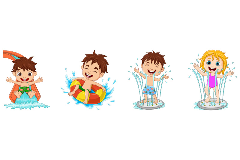 set-of-twelve-kid-activity-in-water-pool