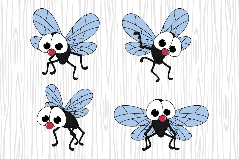 cute-flies-animal-cartoon