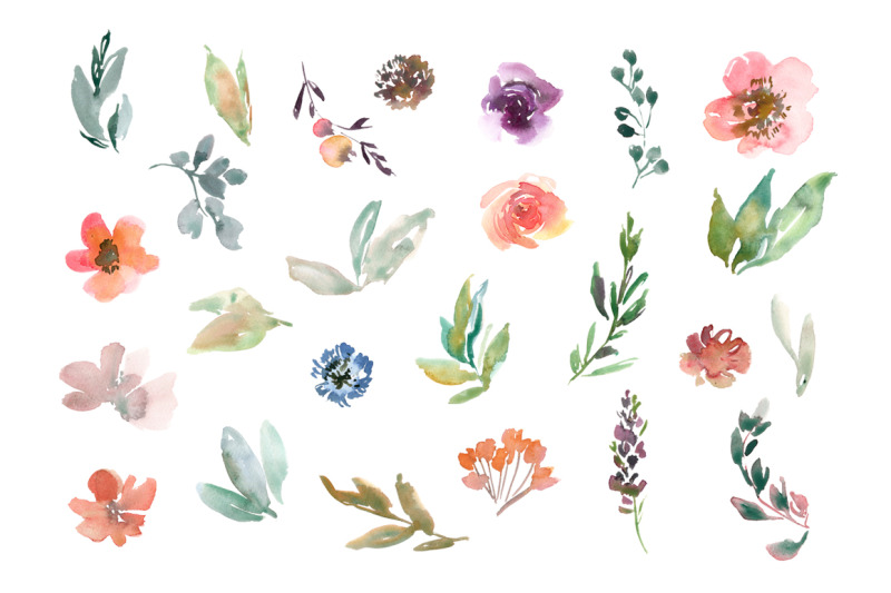 bright-naive-watercolor-flowers