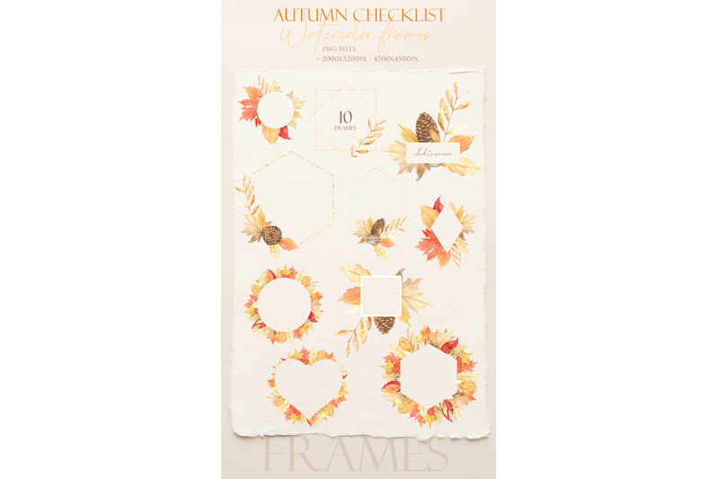 fall-checklist-watercolor-clipart