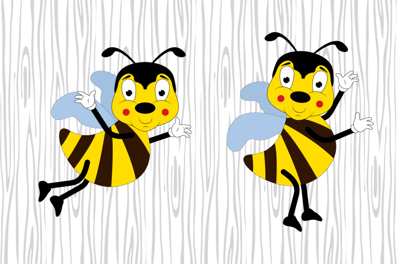 cute-bee-animal-cartoon