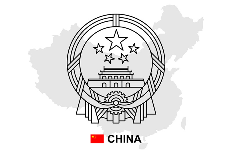china-map-with-coat-of-arms