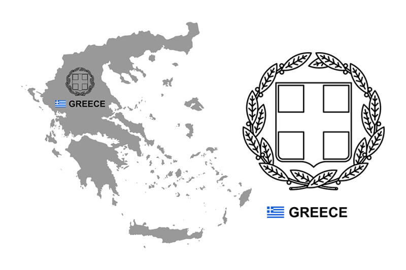 greece-map-with-coat-of-arms