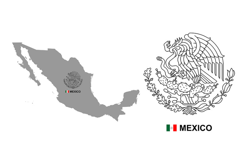 mexico-map-with-coat-of-arms