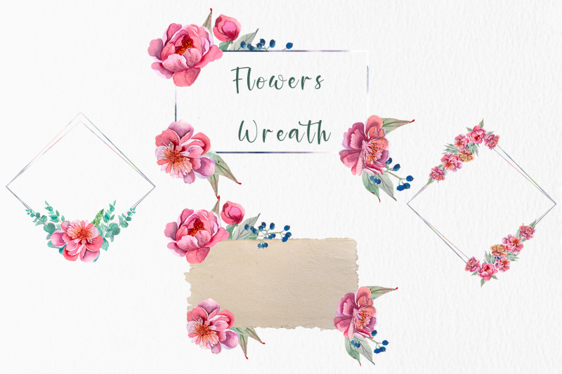 watercolor-wreath-of-peonies-floral-png