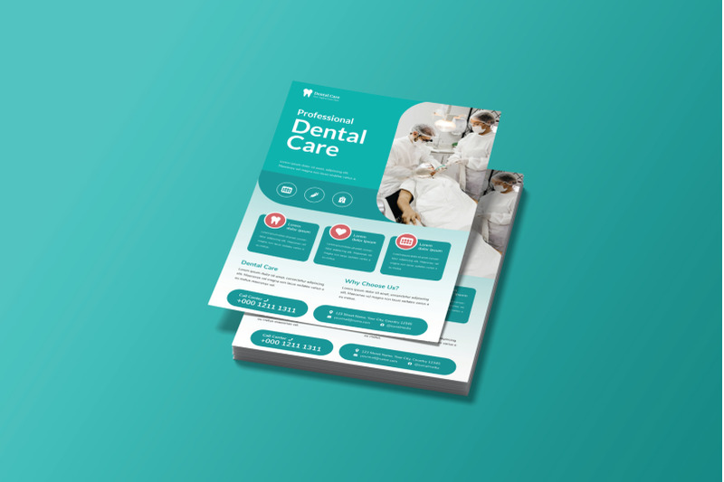 professional-dental-care-flyer-template