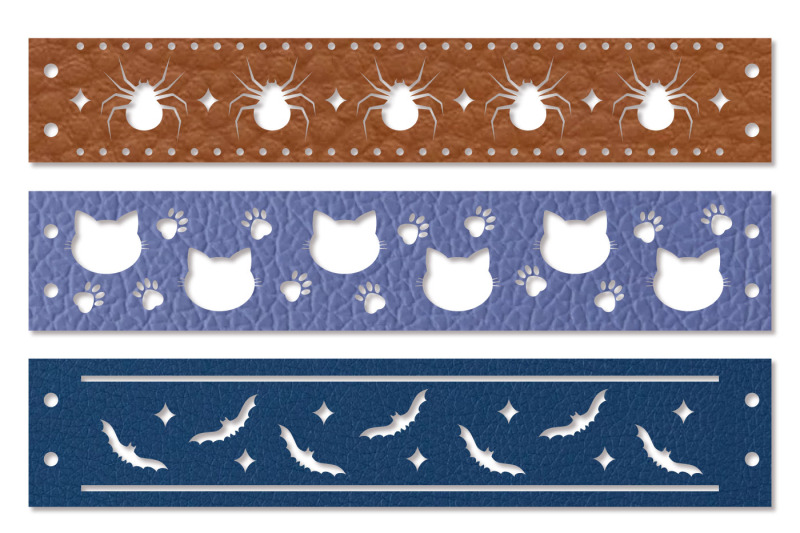 template-of-a-bracelet-for-halloween-svg