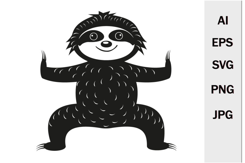 cute-animal-sloth-does-fitness-svg-format