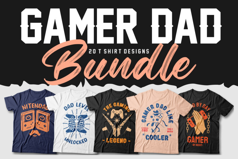 gamer-dad-t-shirt-designs-bundle