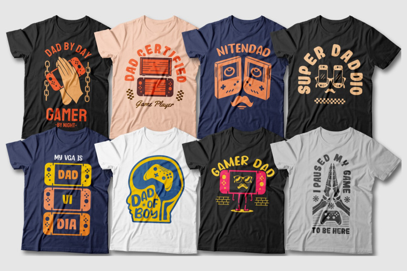 gamer-dad-t-shirt-designs-bundle