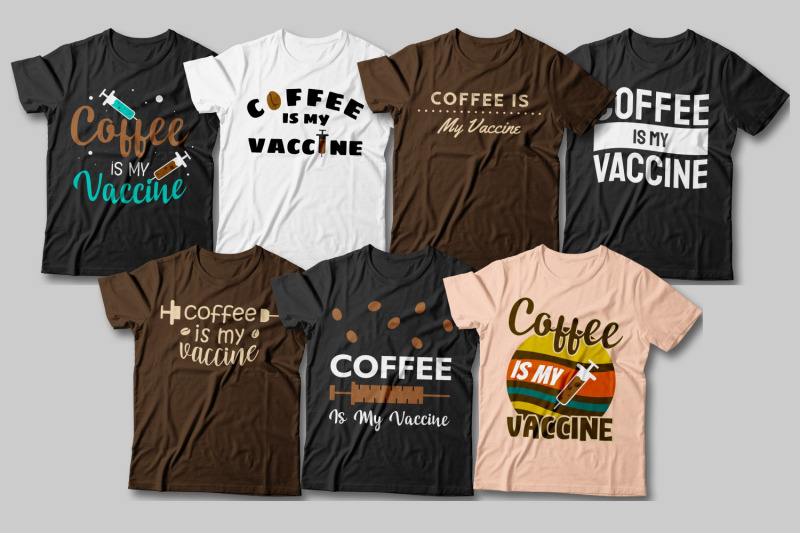 coffee-is-my-vaccine-t-shirt-designs-bundle
