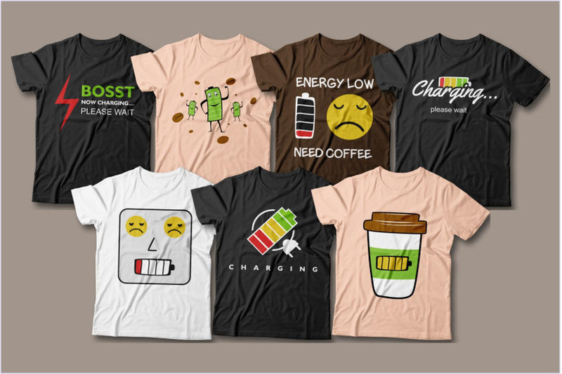 coffee-charging-battery-t-shirt-designs-bundle