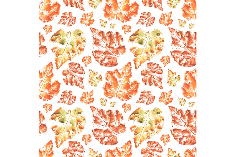 linden-leaves-watercolor-seamless-pattern-leaf-fall-pattern-forest