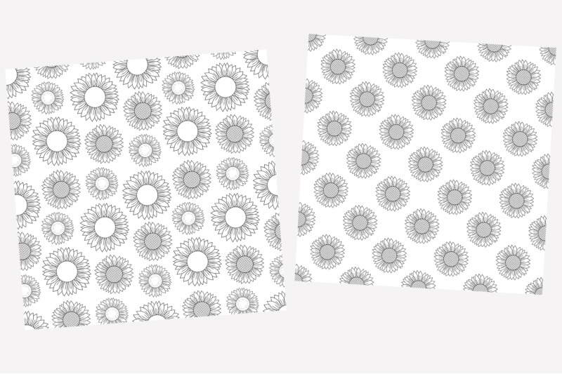 sunflowers-pattern-sunflowers-graphics-sunflowers-svg