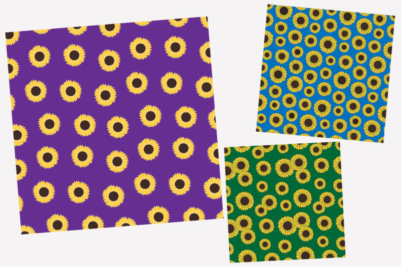 sunflowers-pattern-sunflowers-graphics-sunflowers-svg