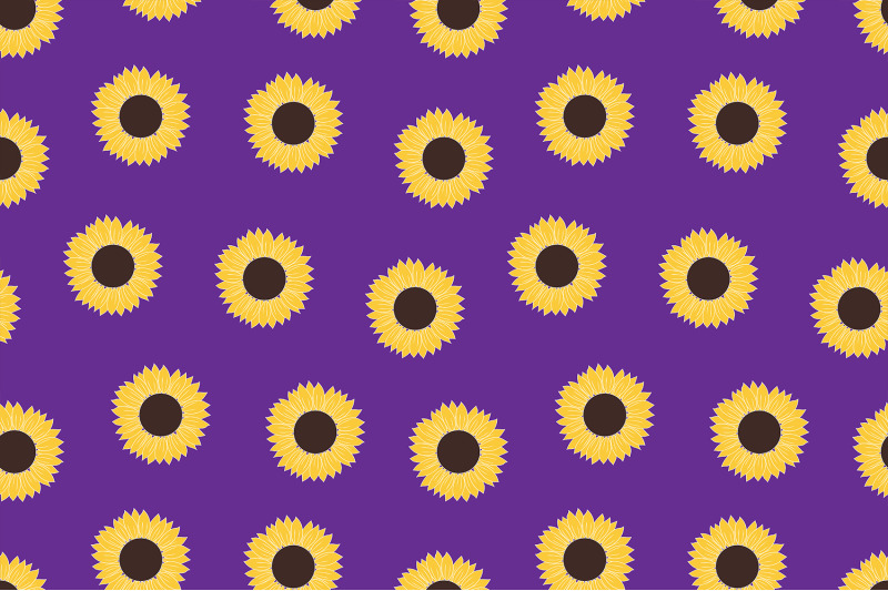 sunflowers-pattern-sunflowers-graphics-sunflowers-svg