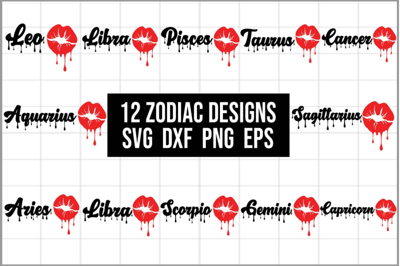 12-zodiac-designs