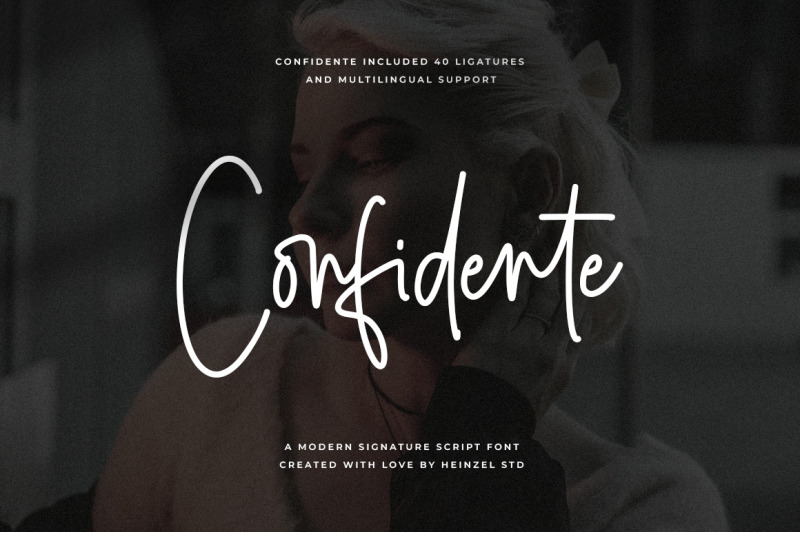 confidente-signature-script-font