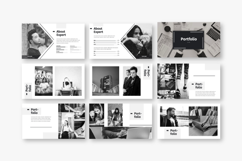 black-amp-white-business-google-slide-template