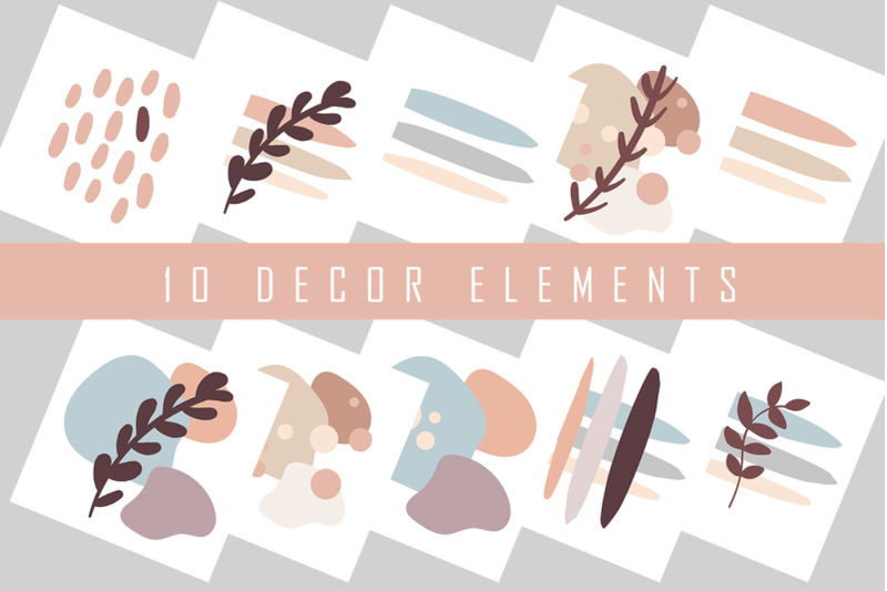 10-elements-for-designs-in-pastel-colors