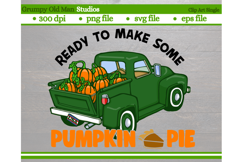 vintage-pumpkin-truck-making-pumpkin-pie