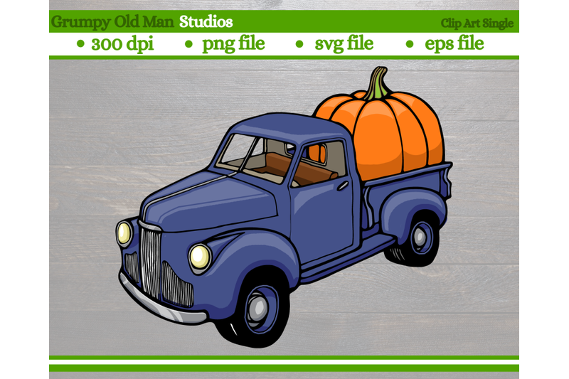 purple-1940s-autumn-truck-jumbo-pumpkin