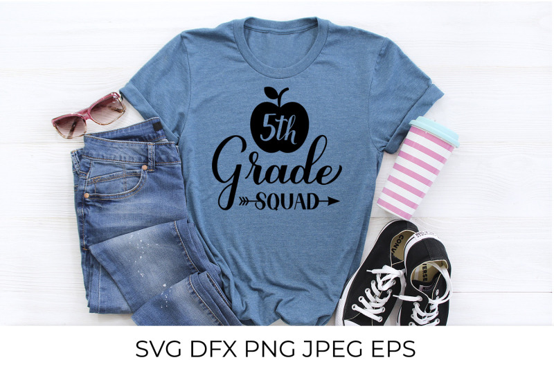 5th-grade-squad-lettering-first-day-of-school-svg