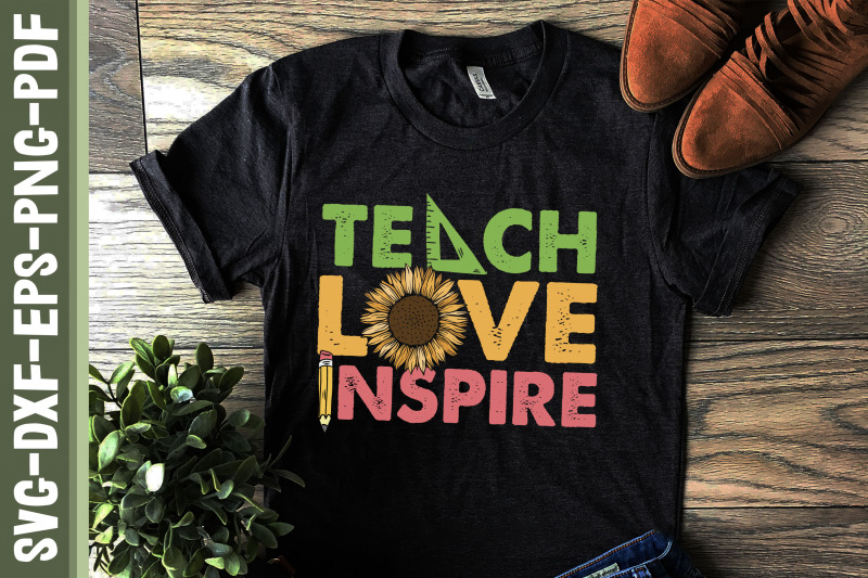 teach-love-inspire-teacher-sunflower