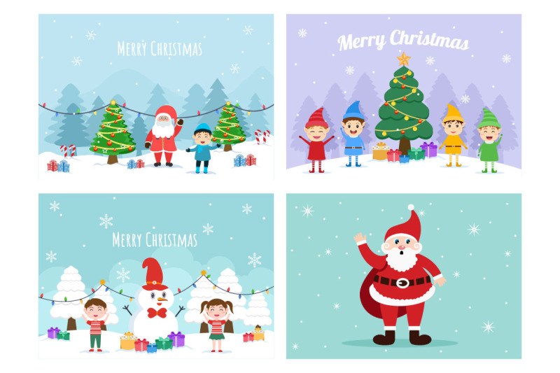 20-christmas-background-santa-claus-vector