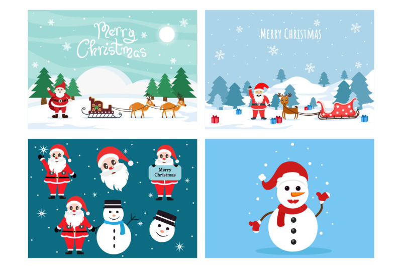 20-christmas-background-santa-claus-vector