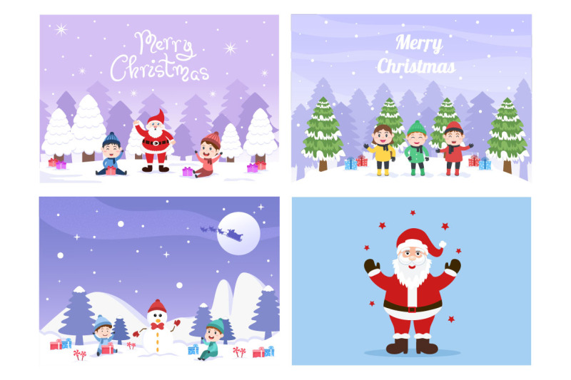 20-christmas-background-santa-claus-vector