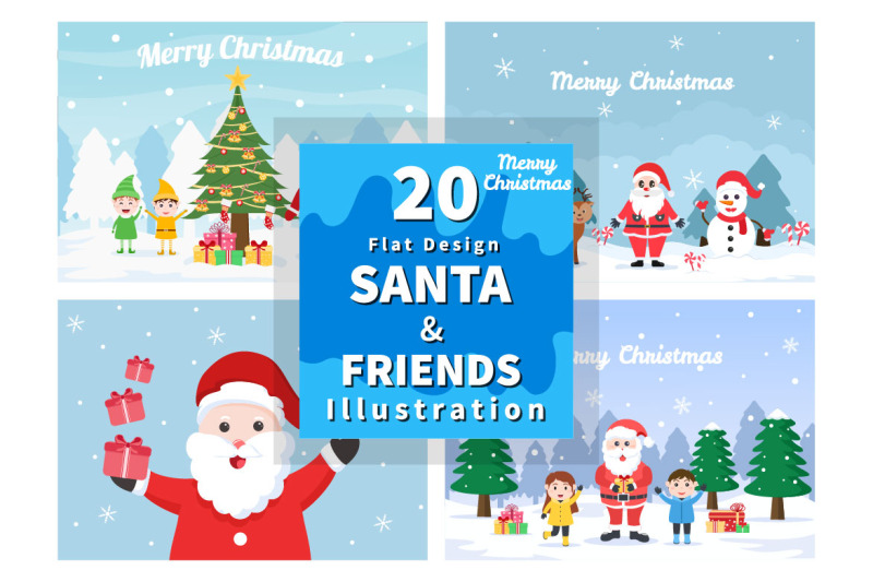 20-christmas-background-santa-claus-vector