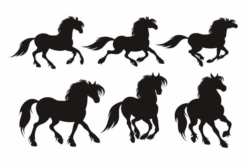 horse-silhouettes-svg-cut-files