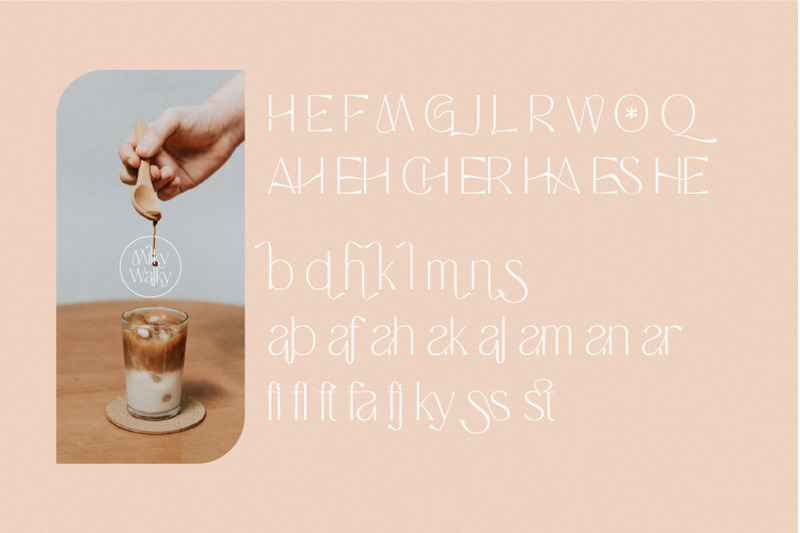 milky-walky-ligature-sans-serif