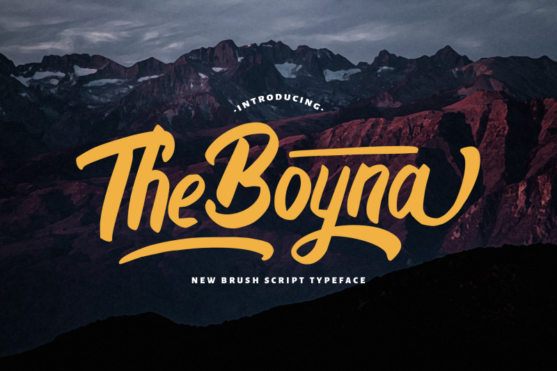 boyna-bold-script-font