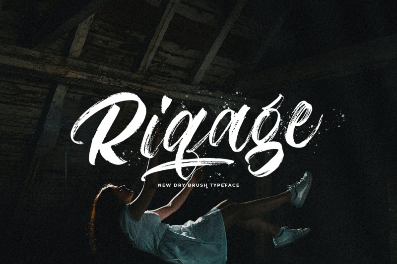 riqage-textured-brush-font